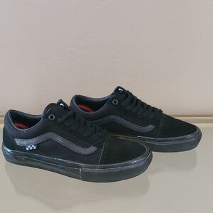 Vans Black Skateboarding Shoes
